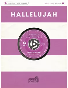 Hallelujah Essential Piano Singles Piano/Vocal&Audio