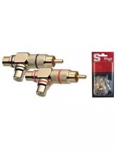 Stagg ACCFCMH One-piece audio adaptor - T model