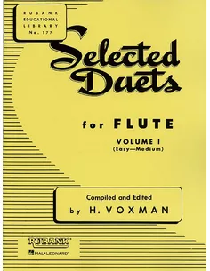 Selected Duets Flute Vol. 1 H. Voxman