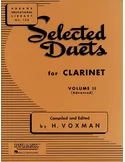 Selected Duets for Clarinet Vol. 2 Himie Voxman