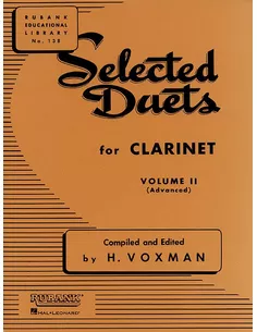 Selected Duets for Clarinet Vol. 2 Himie Voxman