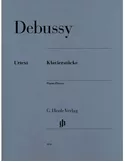 Debussy Klavierstücke voor Piano