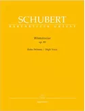 Winterreise Op.89 Hoog F. Schubert