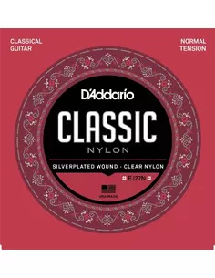 D'Addario EJ27N Normal Tension, Silverplated Wound