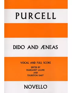 Dido And Aeneas - Vocal Score Henry Purcell