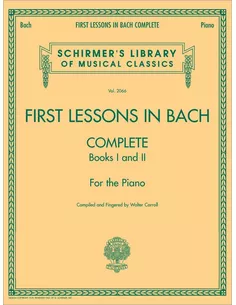 First Lessons in Bach Johann Sebastian Bach