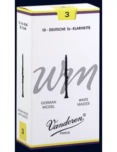 Vandoren White Master Eb-klarinet rieten DUITS