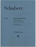 Drei Klavierstücke / Three Piano Pieces - F. Schubert