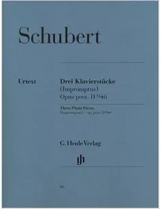 Drei Klavierstücke / Three Piano Pieces - F. Schubert