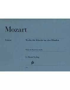 Mozart Werke für Klavier zu Vier Händen