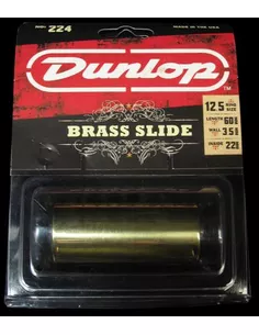 Dunlop Solid Brass Slide 224 HVY / MED Brass Slide