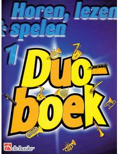 Horen Lezen Spelen Duoboek deel 1 trompet, bugel, bariton (G-sleutel)