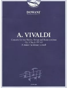 Concerto for two Violins A mineur van Vivaldi