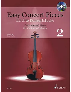 Easy concert pieces for violin and piano - Boek 2