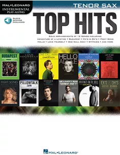 Top Hits voor Tenorsax incl. Audio Access