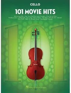 Hal Leonard 101 Movie Hits Cello