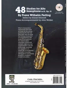 48 Studies for Alto Saxophone Op. 31 Ferling