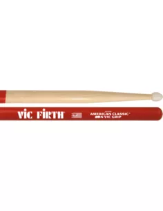 Vic Firth 2BNVG AM/CLAS HICKORY Vic Grip drumstokken, nylon tip