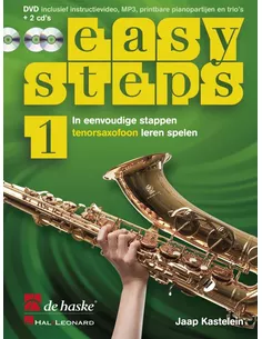 Easy Steps 1 tenorsaxofoon Jaap Kastelein