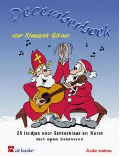 Decemberboek voor klassiek gitaar Traditional Aaike Jordans