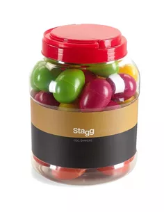 Stagg EGG-BOX1 40x egg shakers in pot