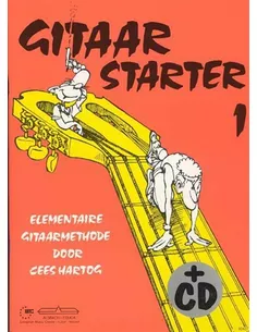 Gitaar Starter deel 1 (NL) C. Hartog incl. CD