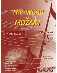 World Of Mozart (Glaser) W.A. Mozart Alto Saxophone