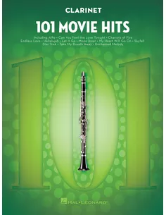 Hal Leonard 101 Movie Hits Clarinet