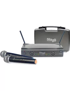 Stagg UHF Wireless 2x Micro 864.7 MHz 864.2 MHz