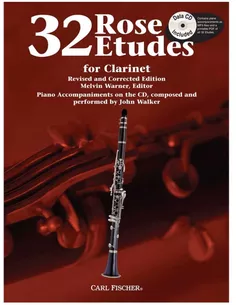C. Rose 32 Etudes Clarinet (Bb)