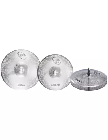 SABIAN QTPC502 Quiet TONE cymbal set 14" 16" 18"