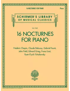 G. Schirmer 16 Nocturnes For Piano