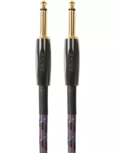 Boss BIC-15 15ft / 4.5m Instrument Cable, Straight/Straight 1/4" jack
