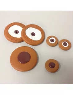 Pisoni S110 sax pad / polster plastic disk, thick 4mm.