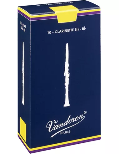 Vandoren traditional Bb-klarinet rieten