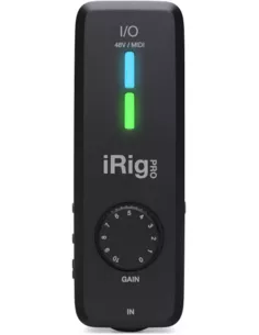 IK Multimedia iRig Pro I/O ultra-compact professional audio/MIDI interface