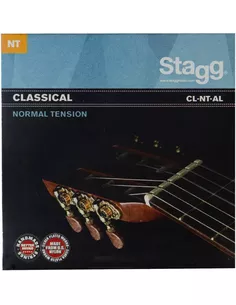 Stagg CL-NT-AL Normal Tension, Silverplated Wound
