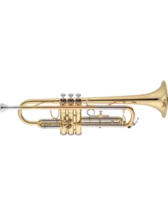 Jupiter JTR700Q Bb-trompet gelakt