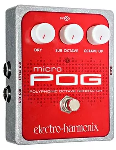 Electro-Harmonix Micro POG Octaver effectpedaal