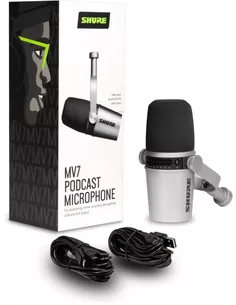 Shure MV7-S Microfoon