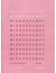 Bela Bartok Mikrokosmos deel 5