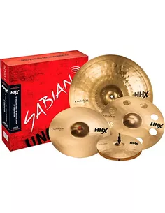 Sabian HHX Evolution cymbal set 14 16 20 + 18
