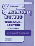 Rubank Elementary Method trombone & euphonium BC