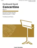 Ferdinand David Concertino Trombone and Piano