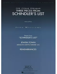 Three Pieces From Schindler's List John Williams