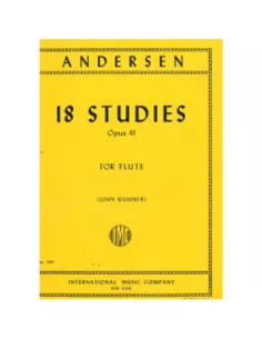 18 Studi Op. 41 (Wummer) J. Andersen