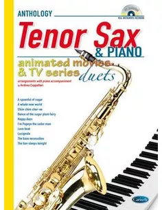 Andrea Cappellari Animated Movies and TV Duets for Tenor Sax & Piano Tenor Saxophone and Piano
