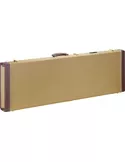 Stagg rechthoekige gold Tweed Deluxe koffer voor elektrische basgitaren