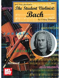 Johann Sebastian Bach The Student Violinist Viool en Piano