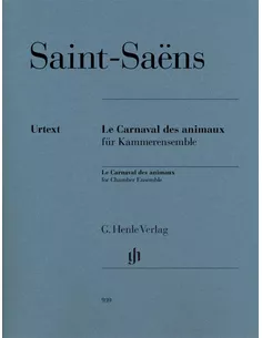 Saint Saens HN939 LE CARNAVAL DES ANIMAUX